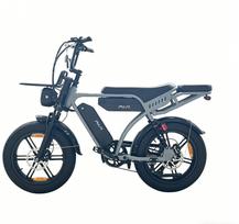 Elektrinis dviratis E-kalnų dviratis 48V 35Ah baterija, 250W variklis, Shimano 7 pavarų pilka