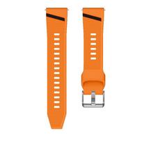22mm Silicone Sport Band for Huawei Watch GT 7 46mm GT 6 5 4 3 Pro 46mm Waterproof Replacement Rubber Wrist Strap Accessories 22mm Strap orange