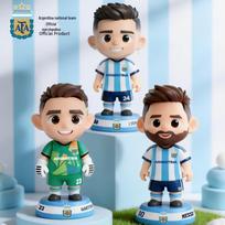 Messi Argentinos nacionalinės rinktinės mini žaidėjo figūrėlė Messi No. 10 beige