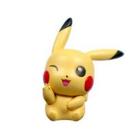 We Dream Pokemon Art žaislinė figūrėlė Pikachu, 1 vnt., populiarūs korėjiečių žaislai mažiems vaikams beige
