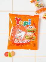 Yupi Burger Gummy Candy 1ea orange