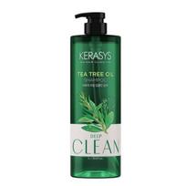 [Kerasys] Arbatmedžio aliejaus šampūnas/kondicionierius, 1L, Korėjietiška plaukų priežiūra Tea Tree Oil Shampoo(1L) black