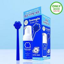 FOAMGLE Foam Gargle Super Mint & Tongue Cleaner Special Set blue