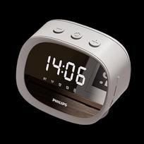 Philips TAS2909 Bluetooth Alarm Clock Speaker CN plug (adapter included) (CN version) white