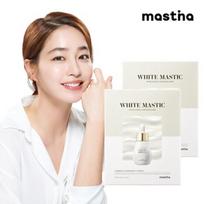 Mastina Lee Min-jeong Ampoule White Mastic Ampoule Mask Pack 28ml, 2 sets beige