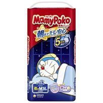 M Mamy Poko Naktiniai kelnaitės Doraemon sauskelnės 36 vnt. [Kelnaičių dydis] (6~13kg) balta