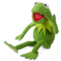 Disney parduotuvė Varlė Kermitas Pliušinis Muppet šou Kolekcinis green