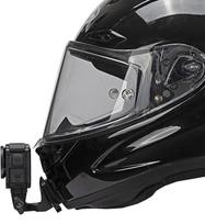 Neino Action Camera Chin Mount for OGK Motorcycle Helmet (Nino) F-17 (GoPro, etc.) juoda