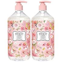 Bouquet Garni Fragranced Body Wash White Musk Fragrance, 1L, 2 units white