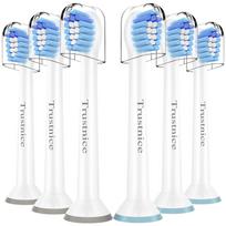 Trustnice Mini Replacement Brush Set for Philips Sonicare Electric Japanese 6 Brushes Toothbrushes, Compact, Size, gray