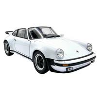 Welly Porsche 911 Turbo 1974 Metalinis modelis - 1:24 mastelio Kolekcinis leidimas white