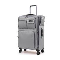 OEING Oxford Fabric Expandable Spinner Luggage gray