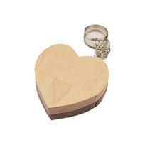 OLOEY Wooden Heart USB Flash Drive 32GB beige