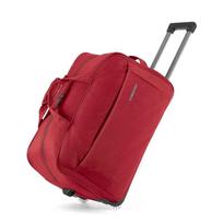 OEING Foldable Oxford Travel Trolley Bag brown