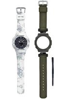 [Casio] Laikrodis G-Shock []GRUNGE SNOW CAMOUFLAGE BOX rinkinys su atsarginėmis dalimis GAE-2100GC-7AJR vyriškas baltas balta