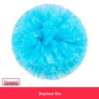 Cheerleading'o rankų gėlės ir pomponai šokiui bei pasirodymams Ring Encrypted Model Qingchuan Blue blue