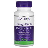 Natrol, Ginkgo Biloba, 120 mg, 60 Tablets