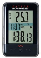CAT EYE Dviračio kompiuteris MICRO WIRELESS Juodas Spidometras Dviračiui CC-MC200W juoda