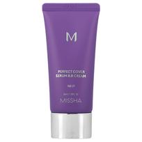 Missha Perfect Cover Serum BB Cream, Shade 17 Fair, 35ml (1.18 fl oz) purple