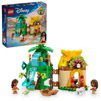 LEGO Disney Princesės Moanos Salos Nuotykis Žaisliniai Statybiniai Blokiniai Edukaciniai 5678 Disney Prekės Vaidybinis Namelis Moana ir Legendinė Jūra 43260 blue