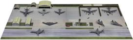 SPS Series Andersen Base Plastic Model Kit SPS37 Pit-Road 1/700 (Guam, 2000s) (Scenery) gray