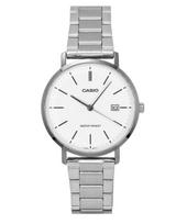 Casio Analog Stainless Steel White Dial Quartz MTP-VT05D-7E Men's Watch balta