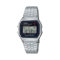 Casio Individualizuotas laikrodis modifikuota serija studentams retro klasikinio mažo kvadratinio stiliaus madingas sportinis vandeniui atsparus kvarcinis plieninė apyrankė sa A159WA-N1D juoda