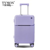 Tymon 20-inch Aluminum Frame Luggage black