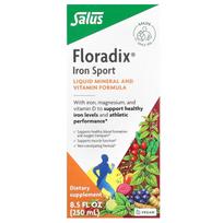 Floradix, Floradix Iron Sports, 8,5 fl uncijos (250 ml)