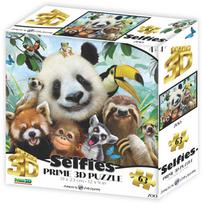 Prime3D Zoo Selfie 63-Piece 3D Puzzle