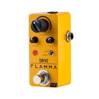 FLAMMA FC07 Overdrive efektų pedalas Mini elektrinės gitaros pedalas Nešiojamas True Bypass yellow