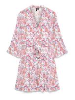 VERO MODA Suknelė 'VMMENNY' mėlyna / oranžinė / rožių spalva / balta