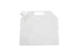 CAPTAIN STAG Prevencijos nuo nelaimių prekės Vandens bakelis Vandens maišas Avarinio vandens tiekimo maišelis Apie kompaktiškas su rankena [Talpa 5L] UE-2024 white