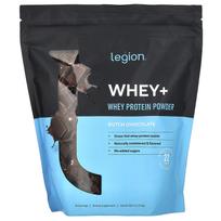 Legion Athletics, Whey+, Išrūgų baltymų milteliai, Olandiškas šokoladas, 1,91 svaro (867 g)