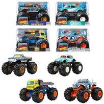 Hot Wheels Monster Truck Didelio Dydžio Asortimentas Transporto Priemonių Žaislai Mini Automobiliai 4 Automobilių Dėžutė Parduodama 3 Metų ir Vyresniems Multi 124 987E-FYJ83 gray