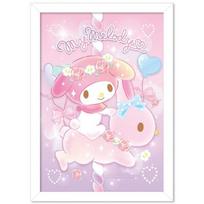 Sanrio Shining My Melody 108 dalių dėlionės rėmo paketas, vienas elementas, vienas elementas dėlionė, vaikų žaidimai, mokomieji žaislai white