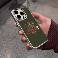 S-STIHLs Grandininio pjūklo logotipas Telefono dėklas IPhone 17 Air 16 E 15 14 13 12 11 Plus Pro Max Galvanizuotas Skaidrus Minkštas Dėklas iPhone 16e