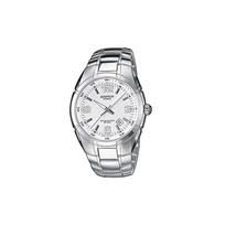 Casio EDIFICE serijos paprastas kasdienis madingas nerūdijančio plieno rodyklinis laikrodis Japoniškas ir Korėjietiškas laikrodis vyriškas laikrodis kvarcinis mechanizmas nerūdijantis EF-125D-7A sidabras