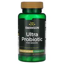 Swanson, Ultra Probiotic, Senior Use, 15 billion CFU, 60 veggie capsules