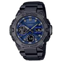 CASIO Vyriškas G-STEEL serijos mėlynas laikrodis GST-B400BD-1A2 GST-B400BD-1A2 Blue Dial gray