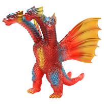 Character Content Production CCP Middle Size Series Godzilla EX King Ghidorah Retro Red Clear 135mm PVC Painted Complete Figure (CCP) [12th Release] brown