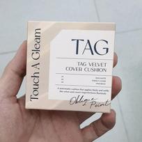 Tag Skin Cushion No. 2 Dewey Velvet 15g, 1 piece white
