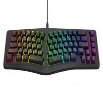 Y-FRUITFUL G131 69-Key Ergonomic RGB Gaming Keyboard Ergonomic Gaming
