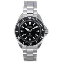 Atnaujintas Seiko Prospex Sea Samurai Shog-urai Nerūdijančio Plieno Juodas Ciferblatas Automatinis Nardytojų Laikrodis SRPL13K1 200M Vyriškas juoda