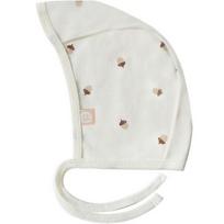 Newborn all-season hat bonnet for babies and children, FREE, ivory, Popular baby clothes in Korea white