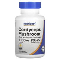 Nutricost, Cordyceps mushroom, 1,100 mg, 90 capsules (550 mg per capsule)