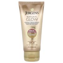 Jergens, Natural Glow, Face Moisturizer, SPF 20, Medium, Medium Tone, 2 fl oz (59 ml) beige