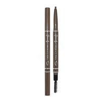 Peripera Speedy Eyebrow automatinis antakių pieštukas, 001 Juodai rudas, 2 vnt. gray