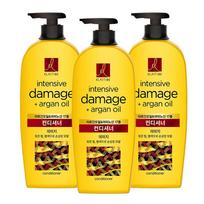 Elastine Argan Oil Damage Conditioner, 3 units, 680ml white