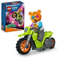 LEGO City Stunt Bike Lokys 60356 Žaislinis Statybinis Blokelis Dovana Transporto priemonė Transporto priemonė Berniukai Mergaitės Amžiaus 5+ orange